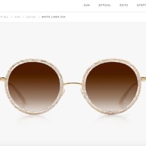NEW KREWE Louisa Interstellar Sunglasses
